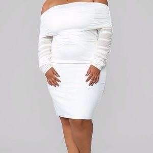 FASHION NOVA White Dress